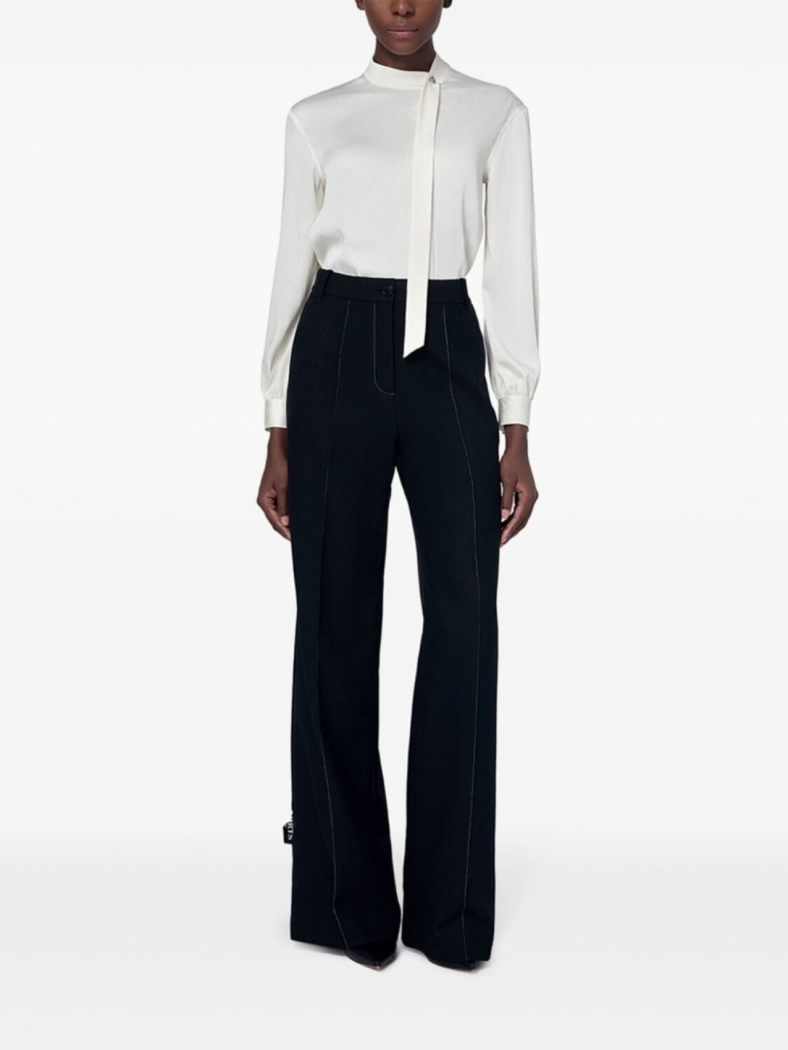 

Ports 1961 рубашка с длинными рукавами и шарфом, белый