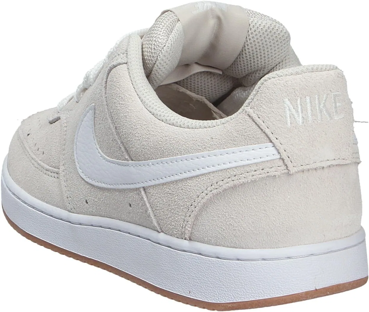 Мужские тренировочные кроссовки Nike Court Vision Lo Fl, Lt Orewood Brn White Gum Med B — фото 3