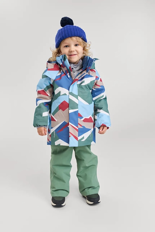 

Детские зимние спортивные брюки Loikin Reima, зеленый