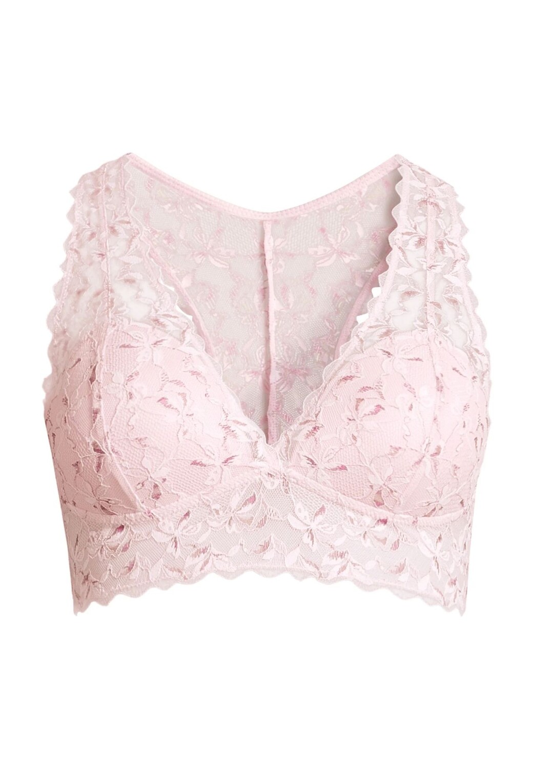 

Женский кружевной бюстгальтер акварельного цвета MANGUUN, цвет Chalk Pink