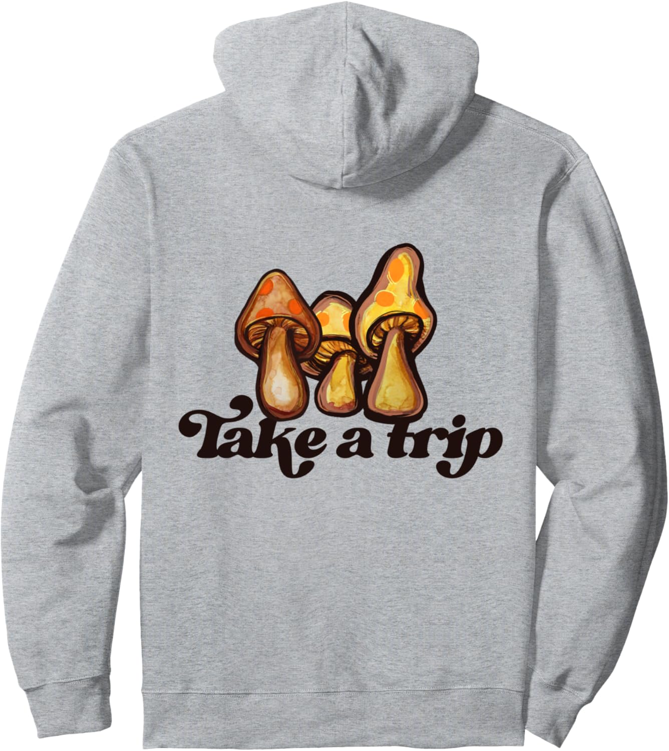 

Отправьтесь в путешествие! Грибы! Путешествия! Грибы! Грибное искусство! Веселые грибы! Акварельные рисунки! Толстовка! Nature Snugg, серый