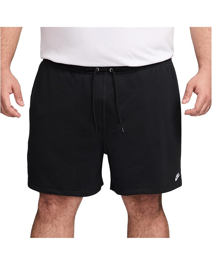 

Шорты Nike Club French Terry Flow Shorts, цвет Black/Black/White