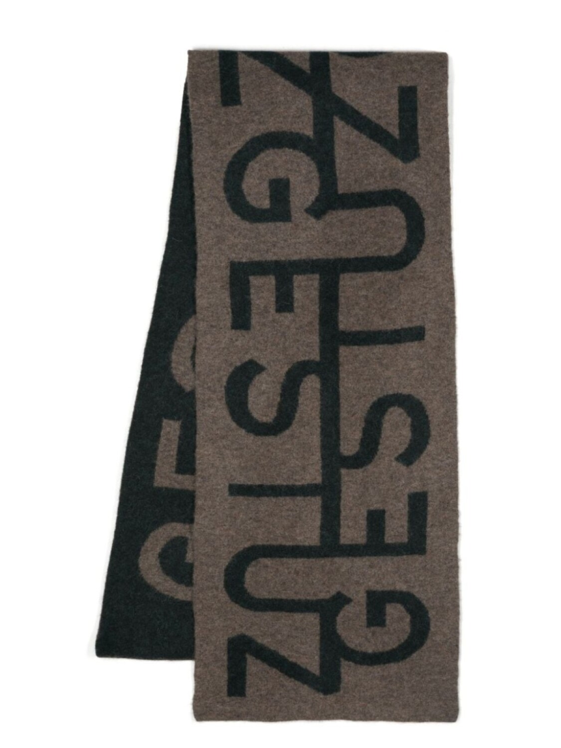 

Gestuz шарф AlpgaGZ с логотипом, коричневый
