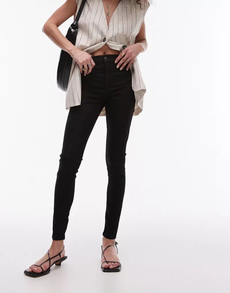 

Чёрные джинсы Topshop Joni
