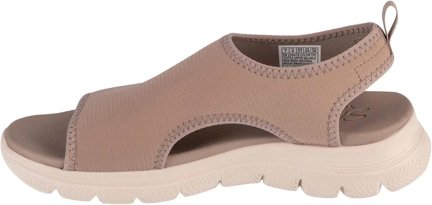 Сандалии Skechers унисекс, бежевый — фото 2