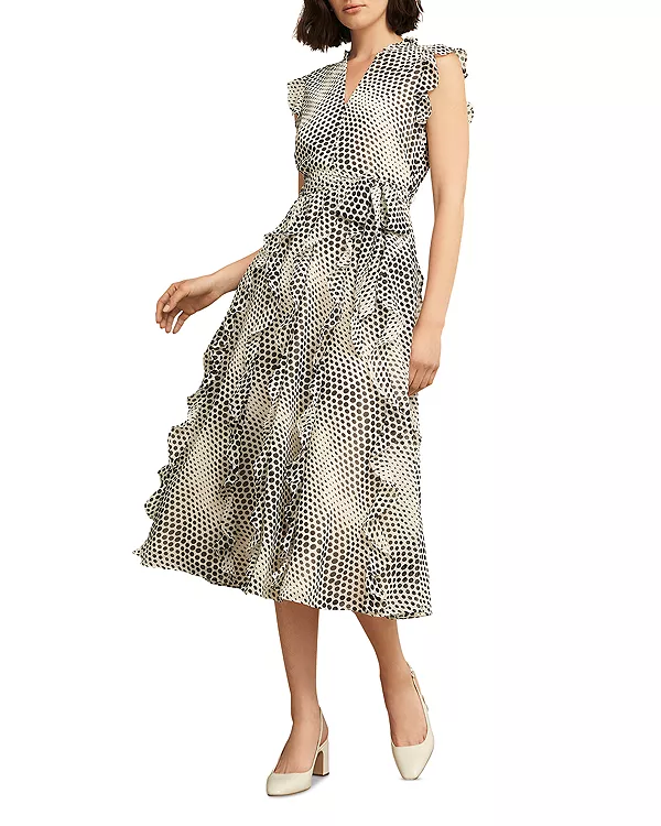 

Платье Нина для невысоких Hobbs London, мультиколор