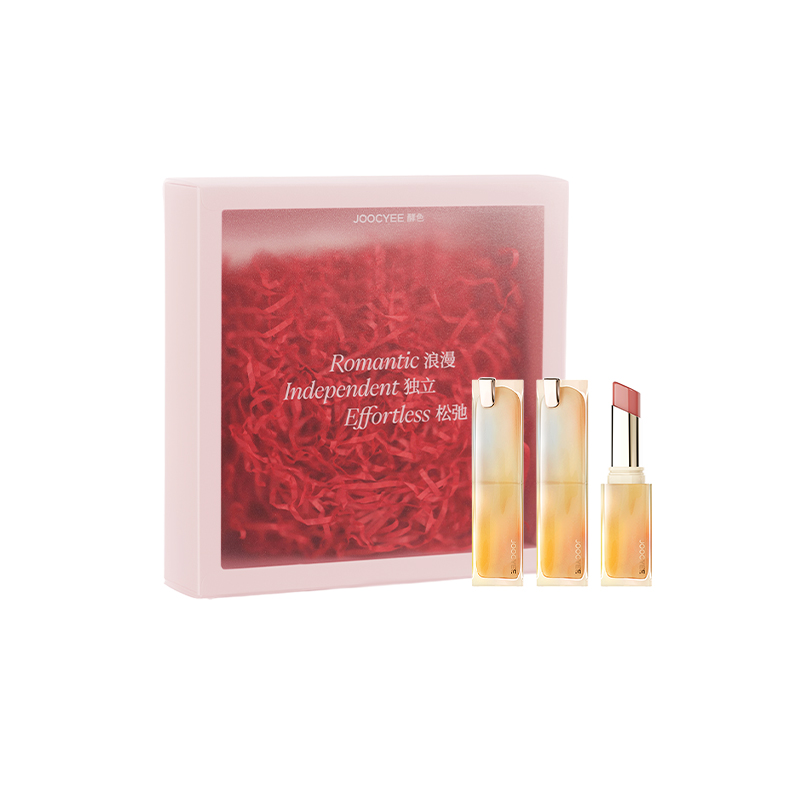 

Жидкая помада JIAOSE набор из 3 штук легко растушевывается велюр стойкая Joocyee