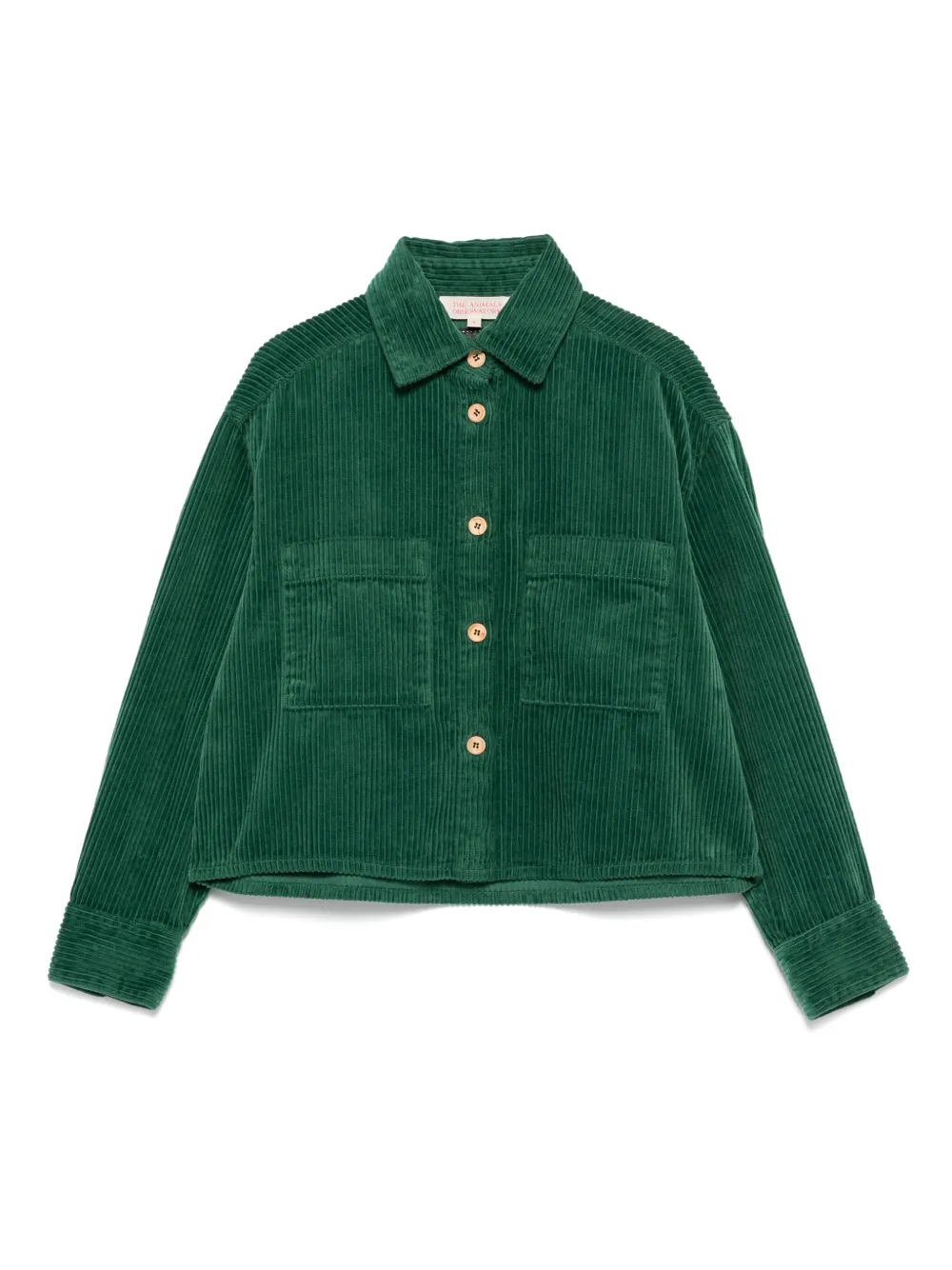 

Вельветовая рубашка The Animals Observatory, зеленый