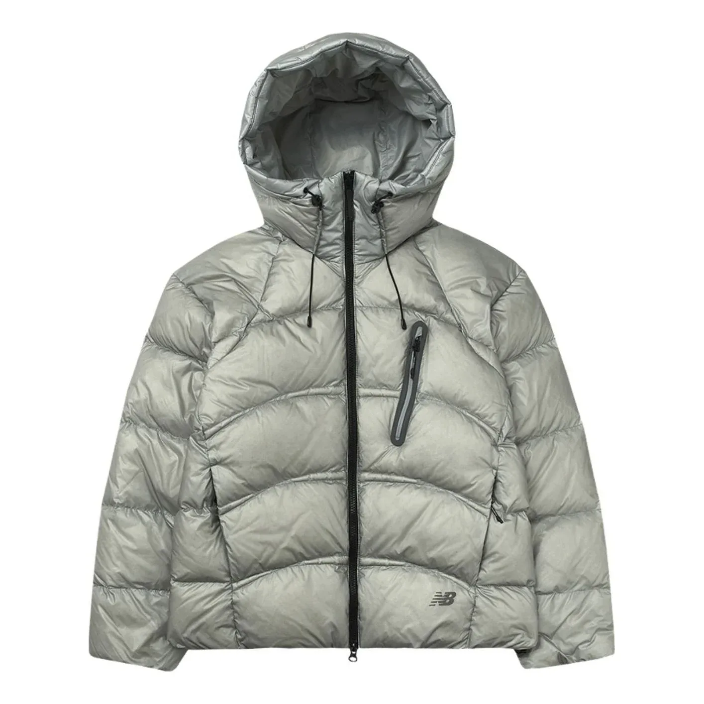 Кроссовки New Balance Flying 77 Superlight Hooded Heavy Goose Down, азиатский размер, цвет «Светло-серый», серый