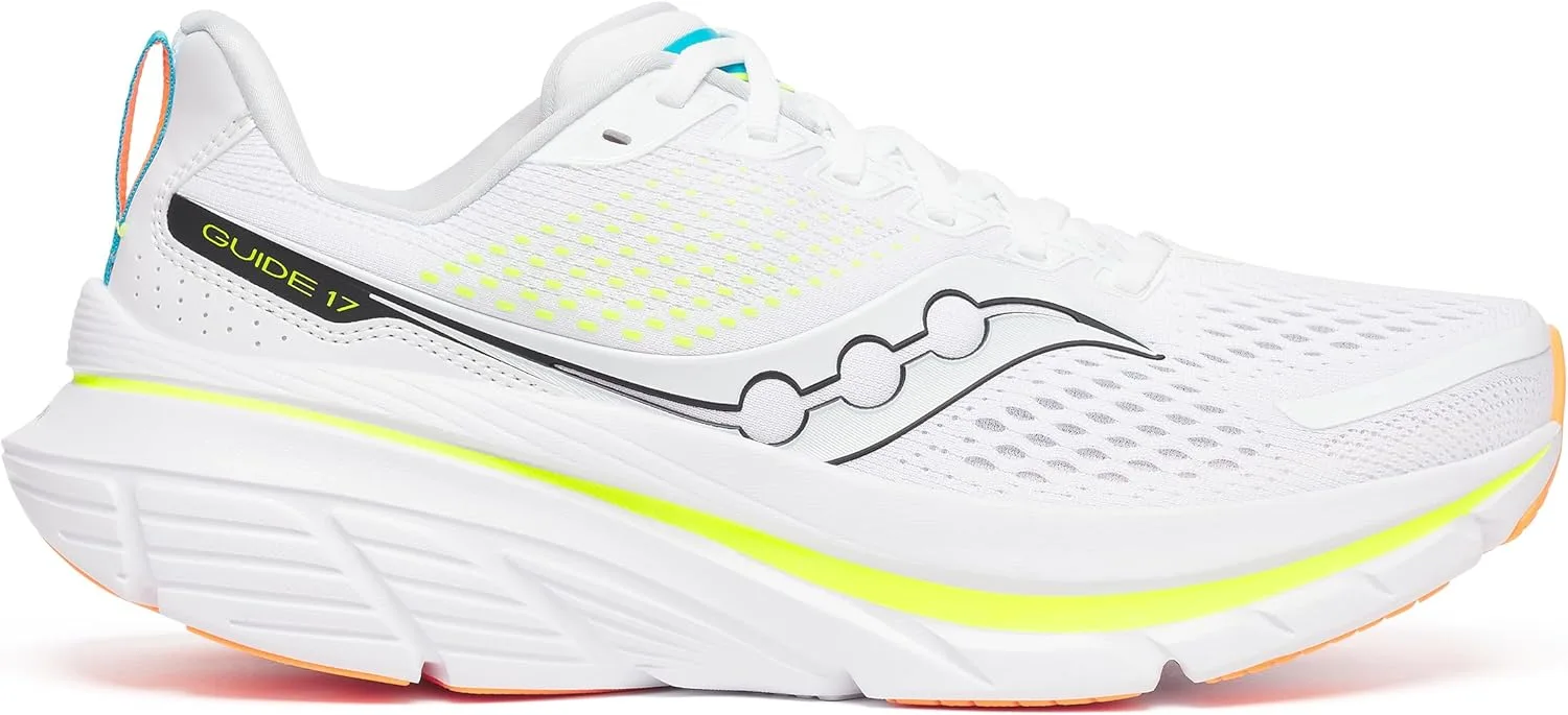 Мужские спортивные кроссовки Saucony Kinvara 11, белый/черный