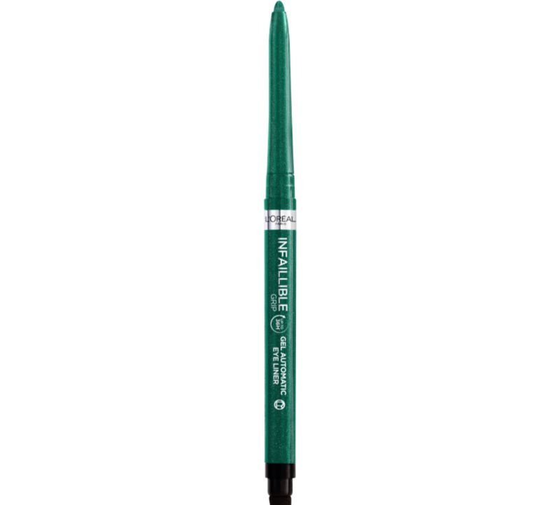 

Автоматическая подводка для глаз L'Oréal Paris Infaillible Gel Automatic Liner, оттенок Зеленый, 1 шт.