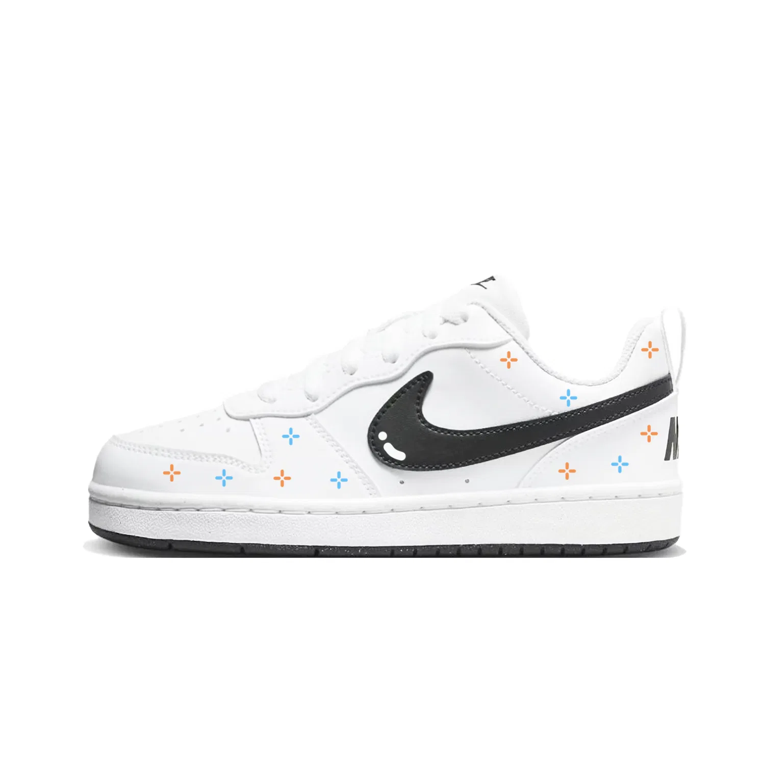Детские кеды для скейтбординга Nike Court Borough Kids White