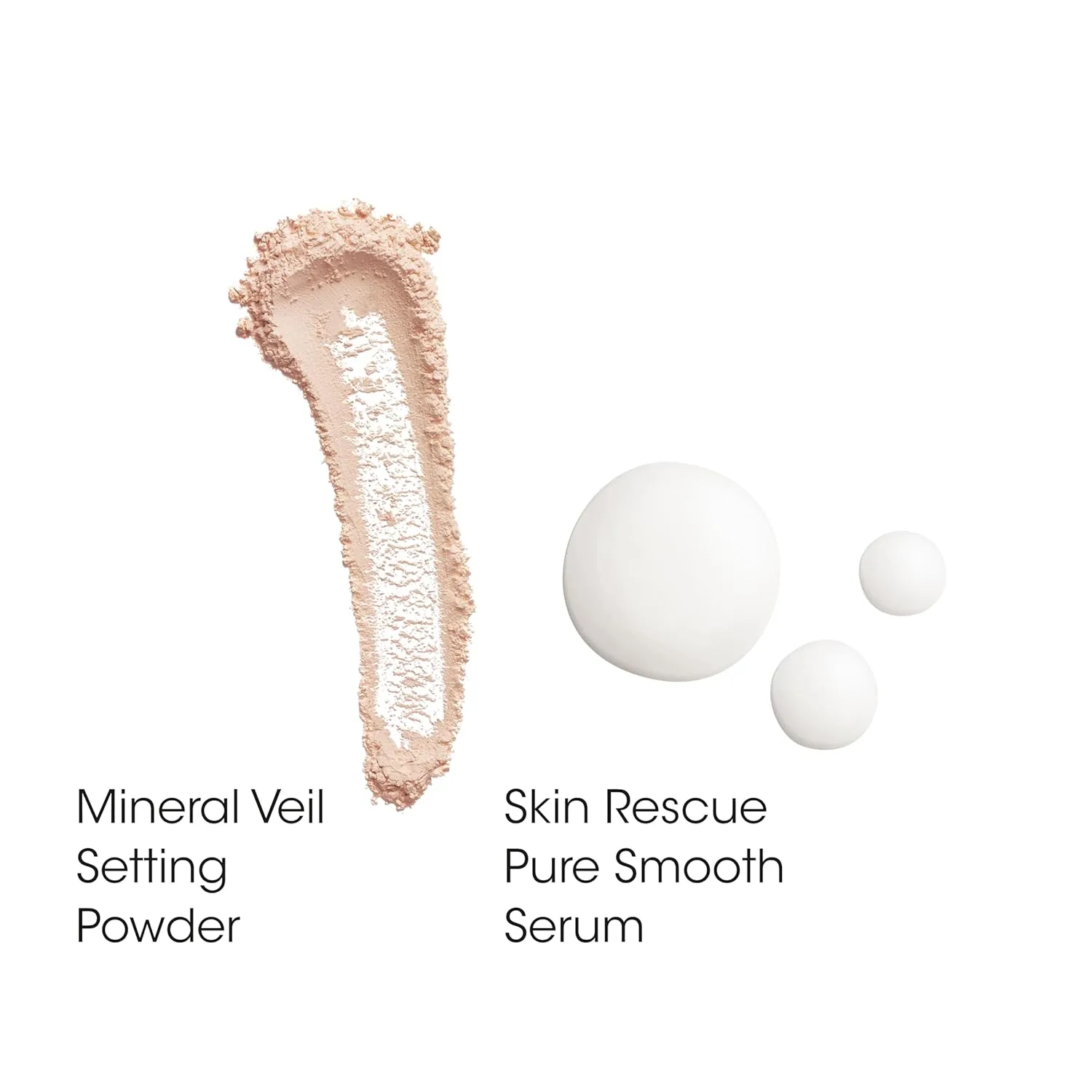 bareMinerals Skin Rescue Pure Smooth Face Serum + Mineral Veil Setting Powder Bundle — фото 2