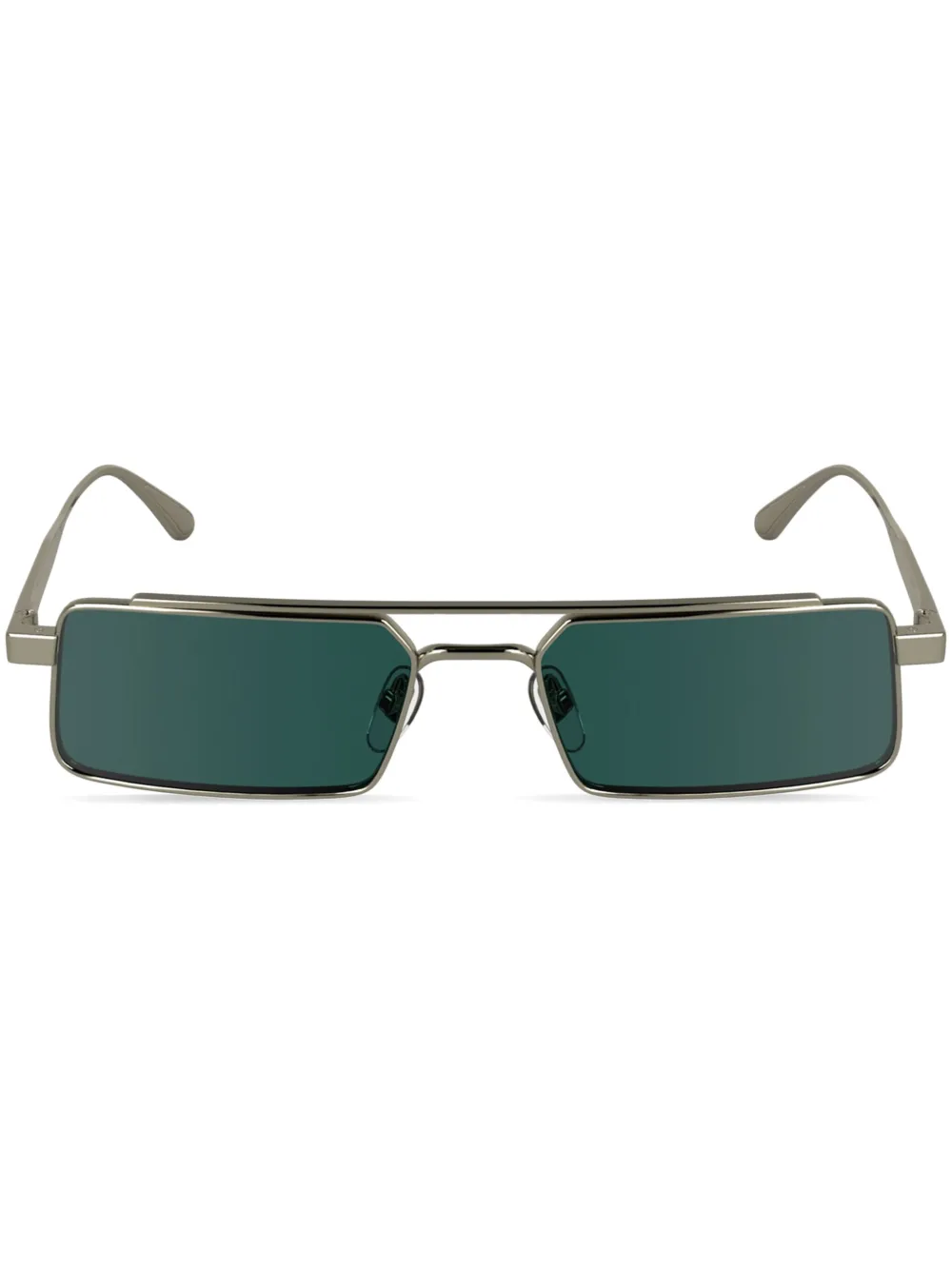 

Солнцезащитные очки в прямоугольной оправе Calvin Klein, золотистый