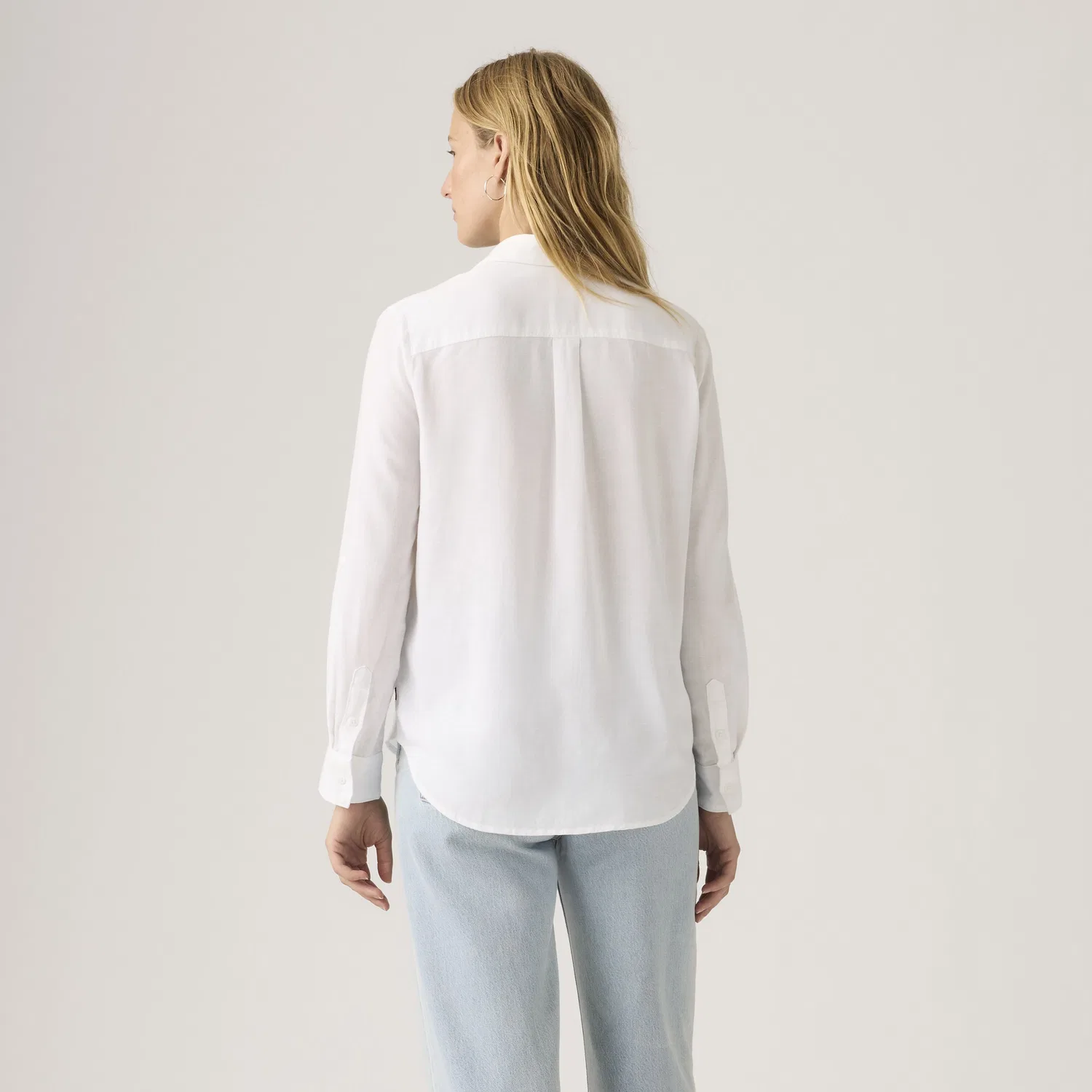 Рубашка из льна Elaine Utility Levi's, White — фото 4