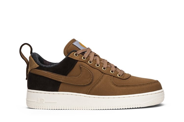 

Кроссовки Nike Carhartt WIP x Air Force 1 '07 Premium 'Ale Brown', коричневый
