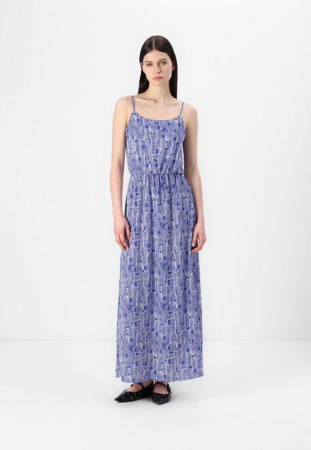 

Платье макси ONLNOVA STRAP DRESS ONLY, синий