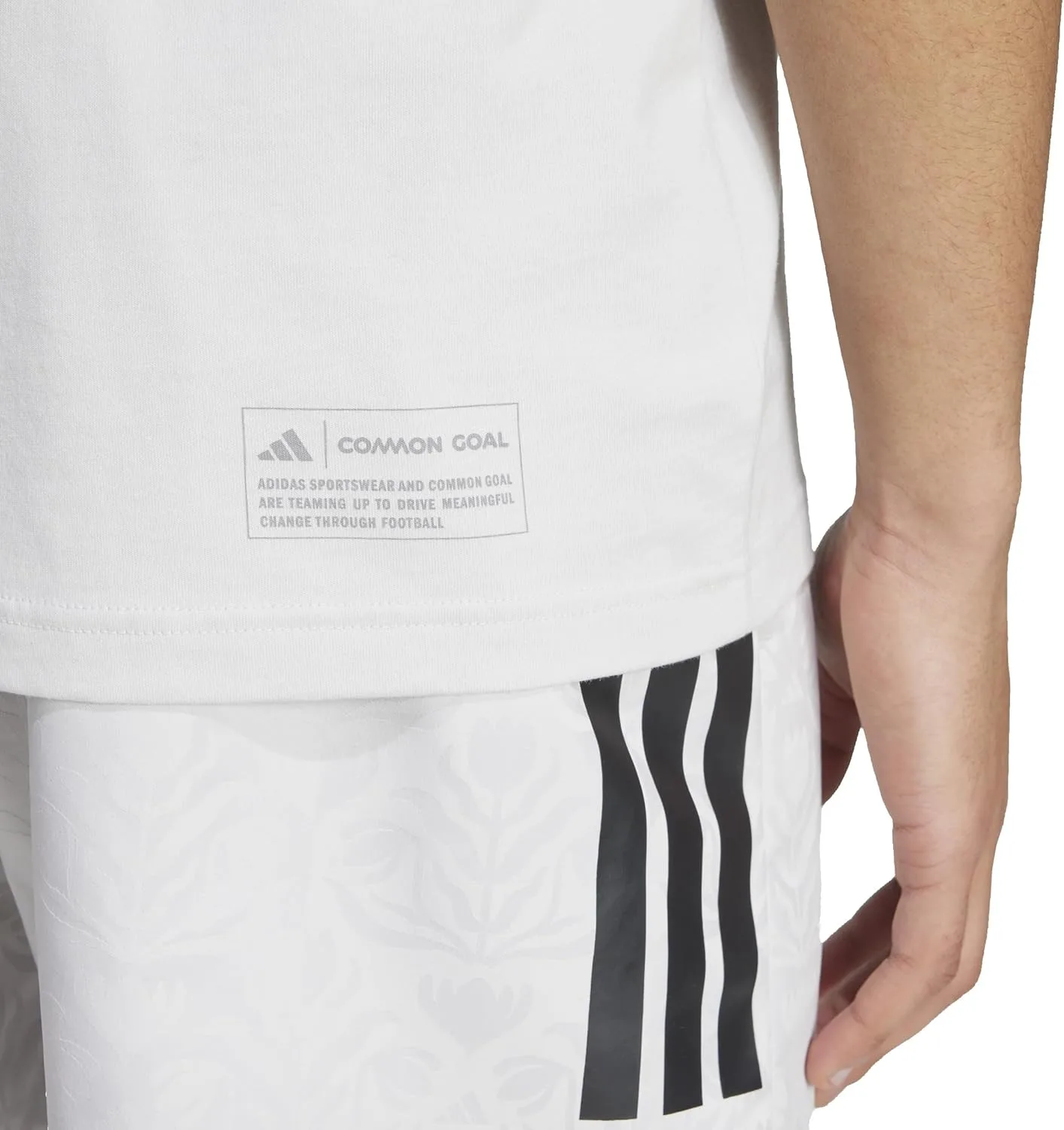 Футболка adidas Men's House of Tiro Tulip Graphic, grey — фото 4