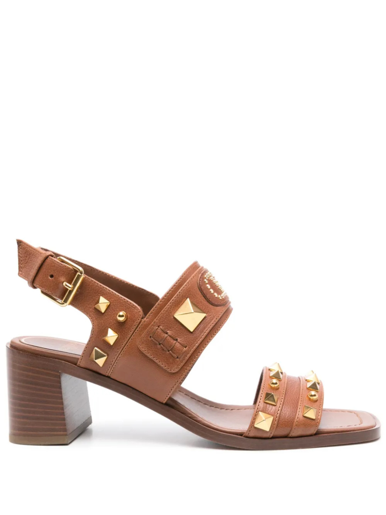 Сандалии Valentino Garavani Rockstud, коричневый