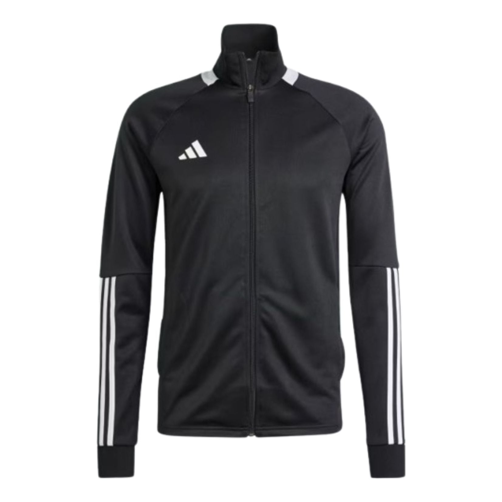 Спортивный костюм Adidas Sereno AEROREADY Cut 3-Stripes, цвет «Черный белый» — фото 2