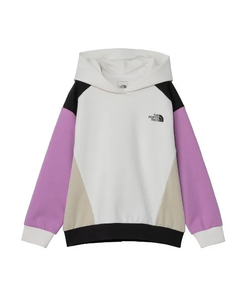 Свитшот с капюшоном Motion Smoogy Wide Hoodie The North Face, полиэстер, оф-белый