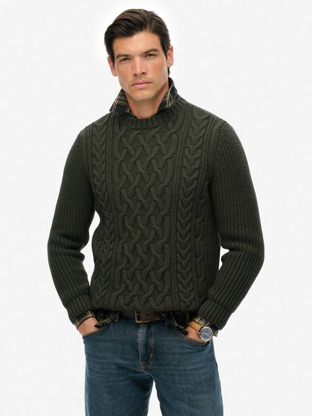 

Джемпер Jacob с кабельным узором Superdry