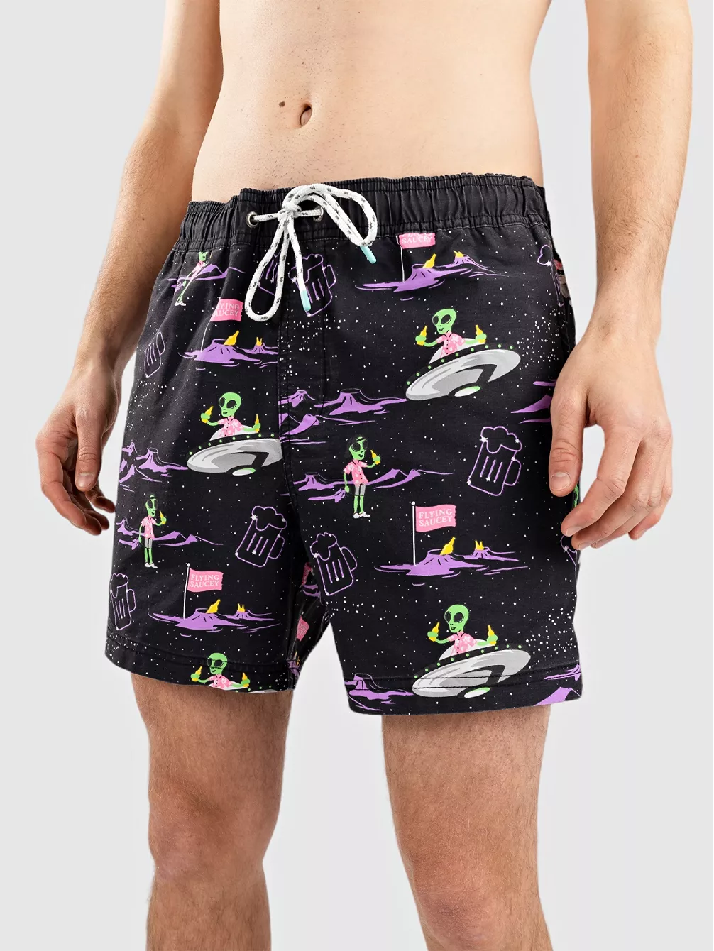 

Шорты Flying Saucey Party Pants, черный