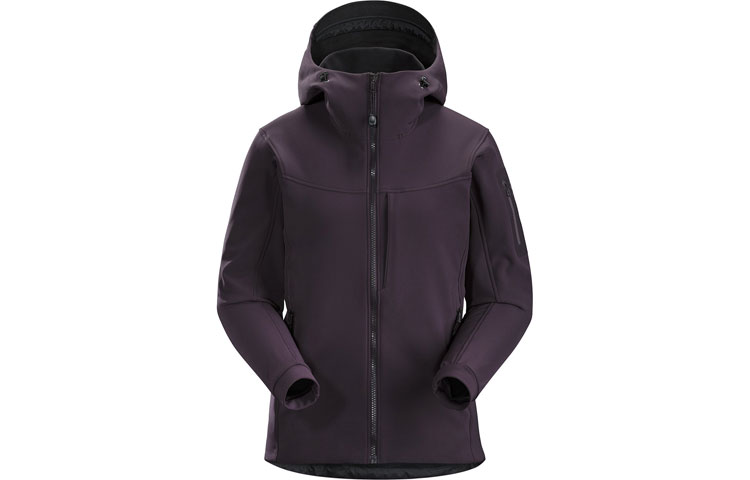 Женская куртка GAMMA MX Arcteryx, черно-фиолетовая — фото 3