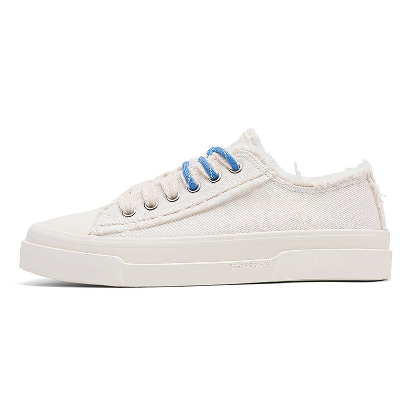 

Happy Fish Мужские устойчивые к истиранию скейтерские кроссовки с низким верхом бежевые, цвет Beige