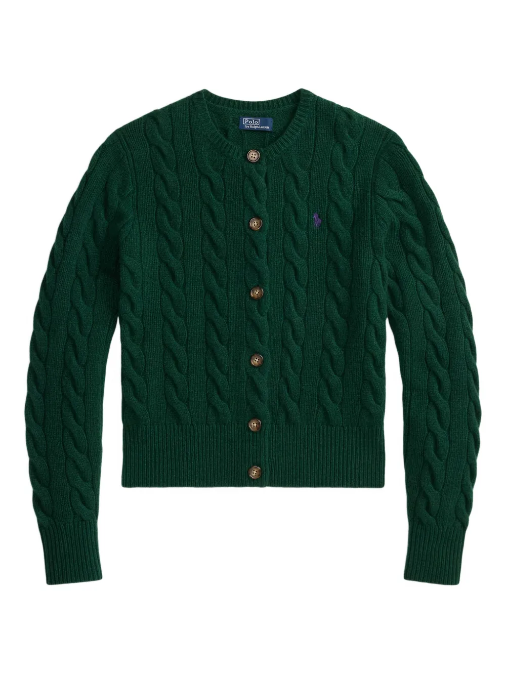 

Кардиган фактурной вязки POLO RALPH LAUREN, зеленый