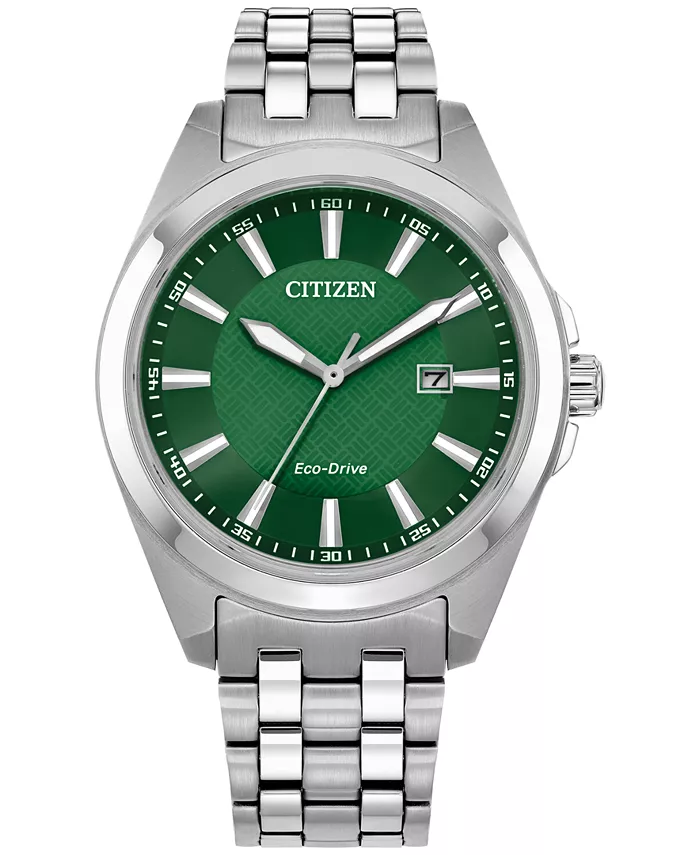 

Мужские часы Eco-Drive Peyten на стальном браслете, 41 мм Citizen