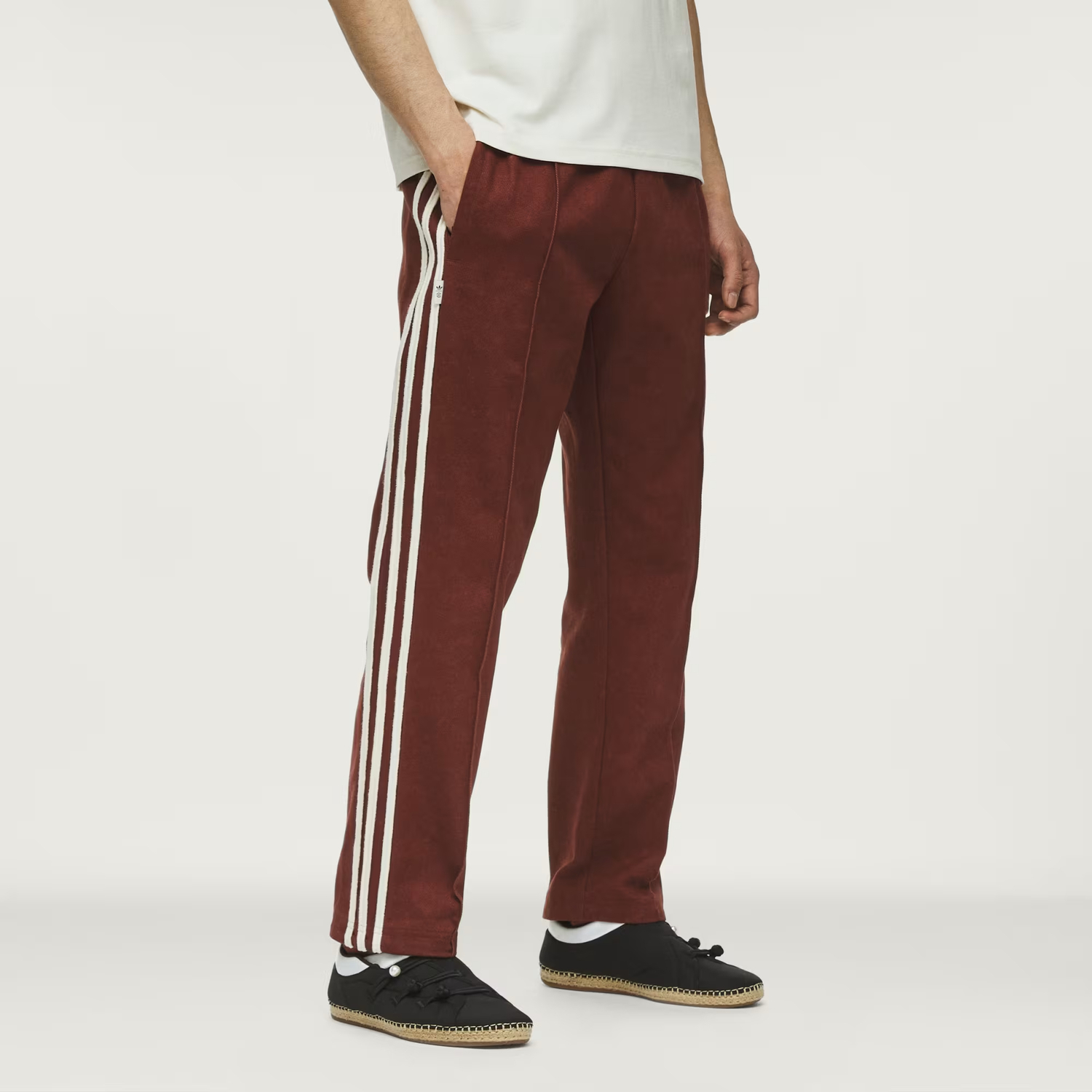Брюки CLOT TRACK PANT BY EDISON CHEN Adidas Originals, fox коричневый — фото 3