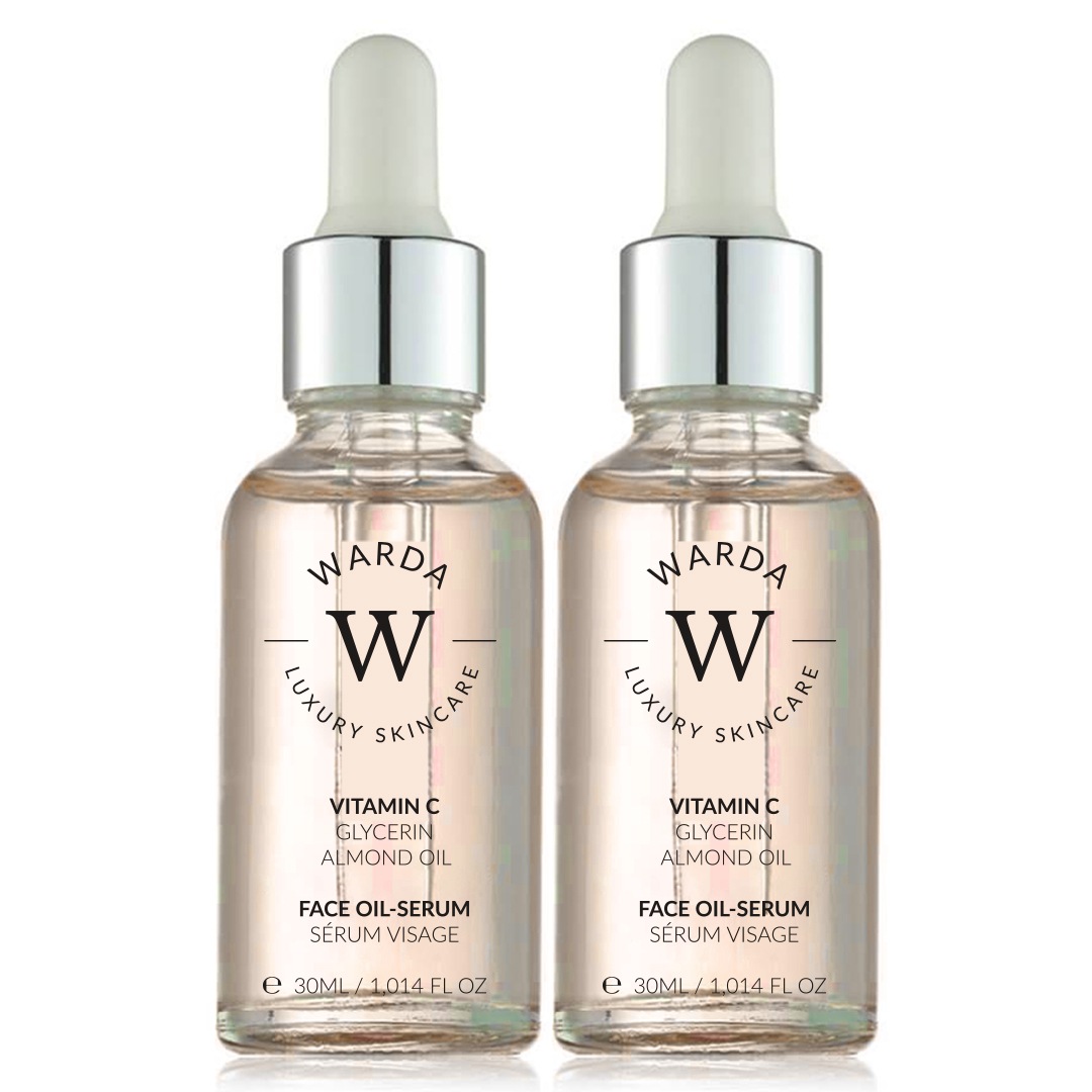 

Сыворотка для лица vitamin c & hyaluron set Warda, количество 1 шт.