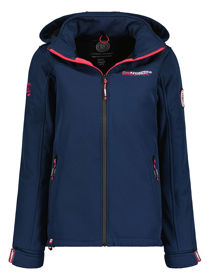 

Куртка софтшелл Geographical Norway, темно-синий