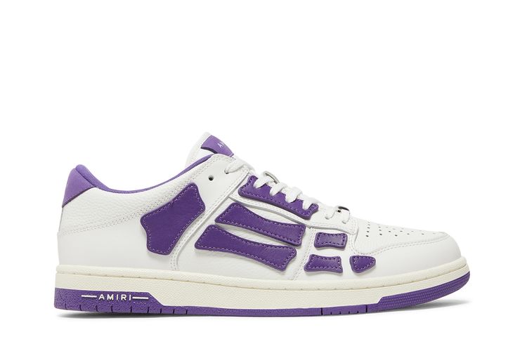 

Кроссовки Amiri Skel Top Low 'White Purple', белый