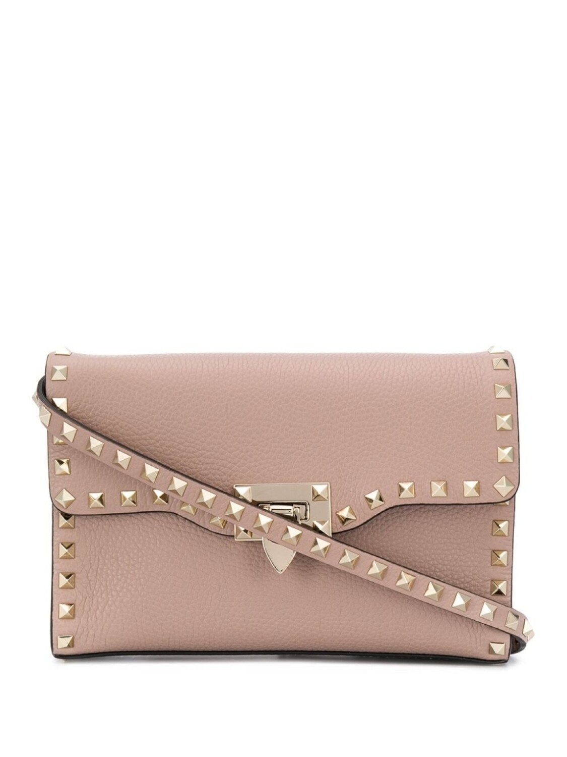 

Valentino Garavani маленькая сумка через плечо Rockstud, розовый