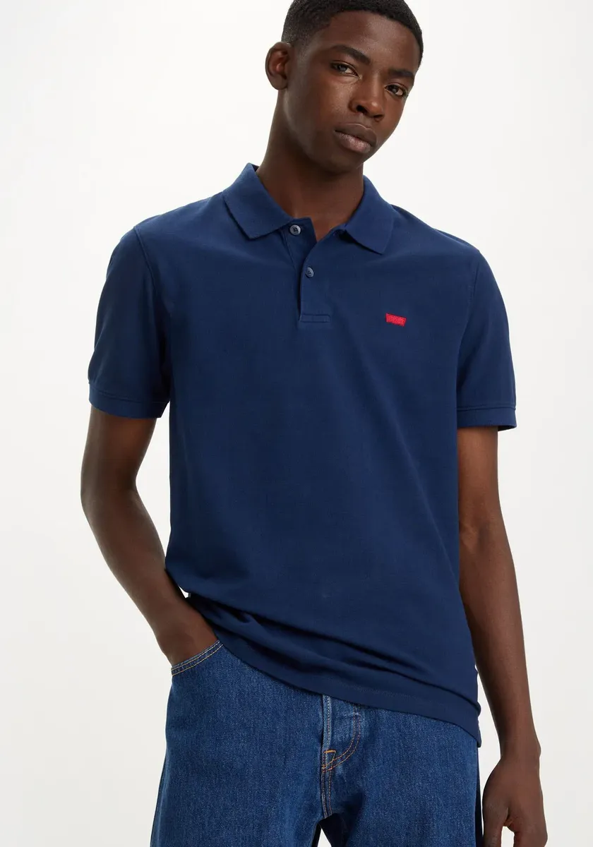 

Рубашка-поло Levi's "LE SLIM HOUSEMARK POLO", цвет морской волны