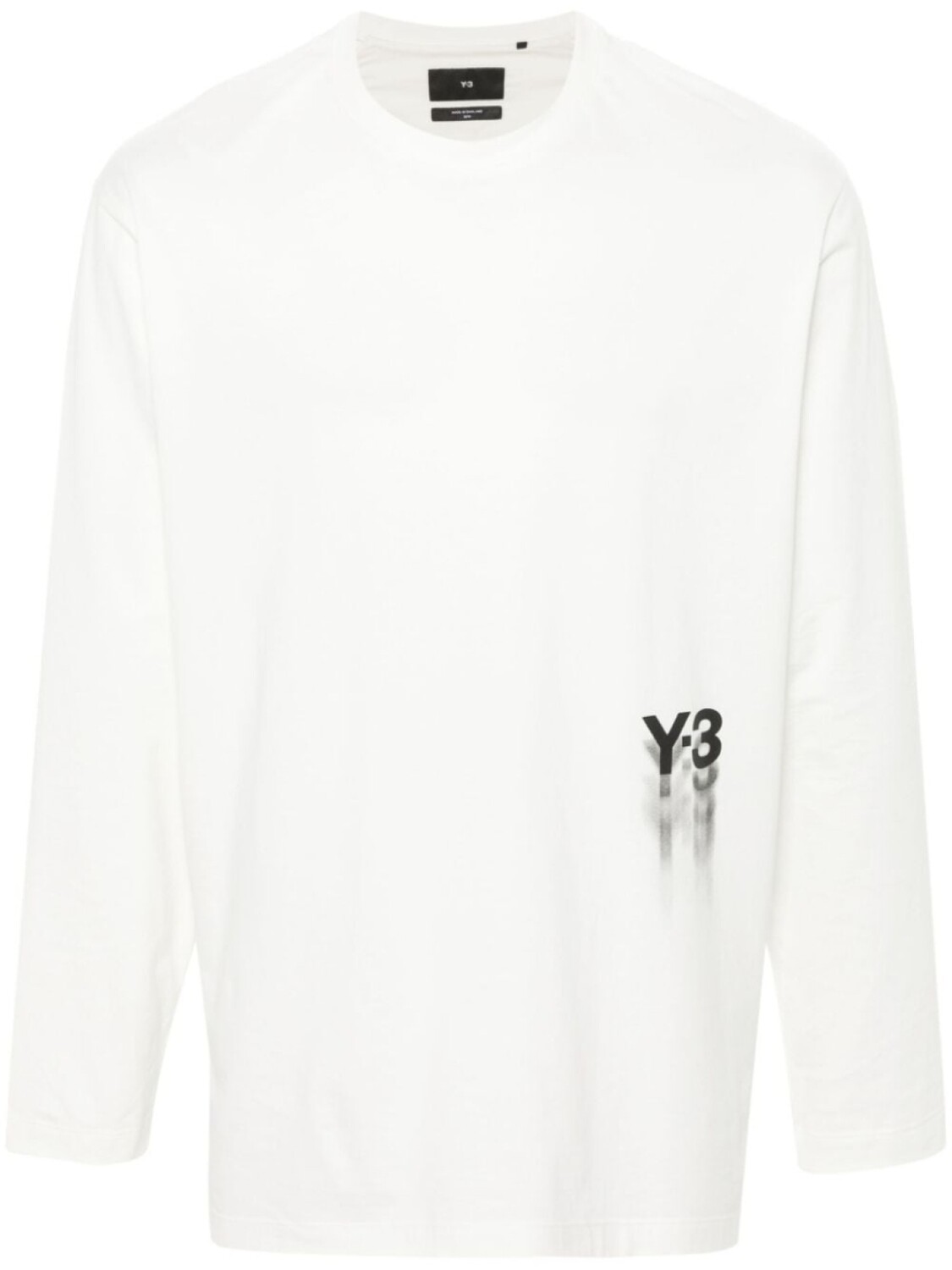

Y-3 футболка GFX с логотипом, нейтральный цвет