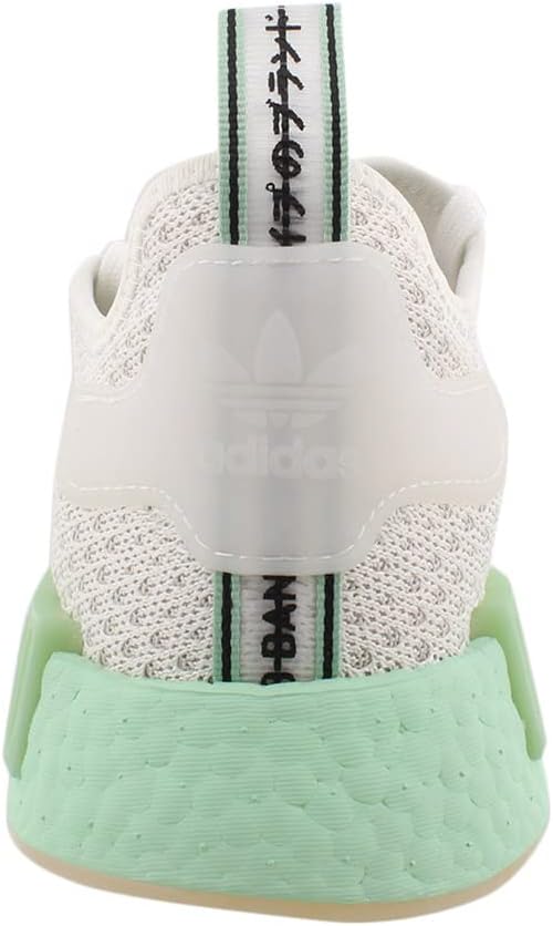 Кроссовки adidas NMDr1 для мужчин, белый/зеленый — фото 3