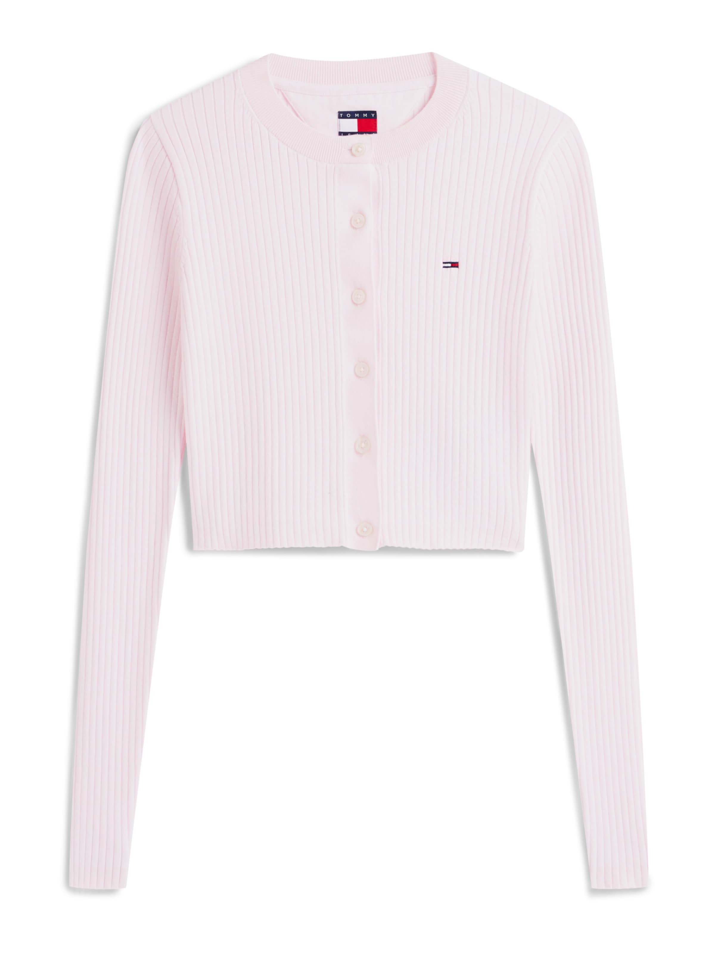 

Tommy Jeans Кардиган из трикотажа в розовом цвете