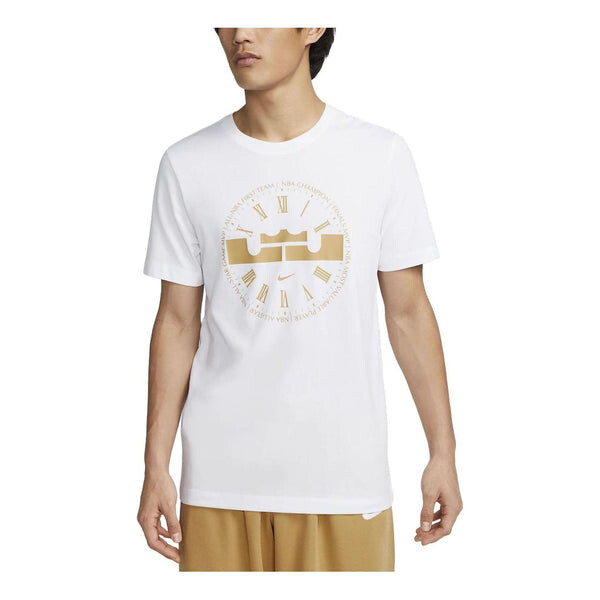 

Футболка lebron james dry-fit t-shirt 'white' Nike, белый