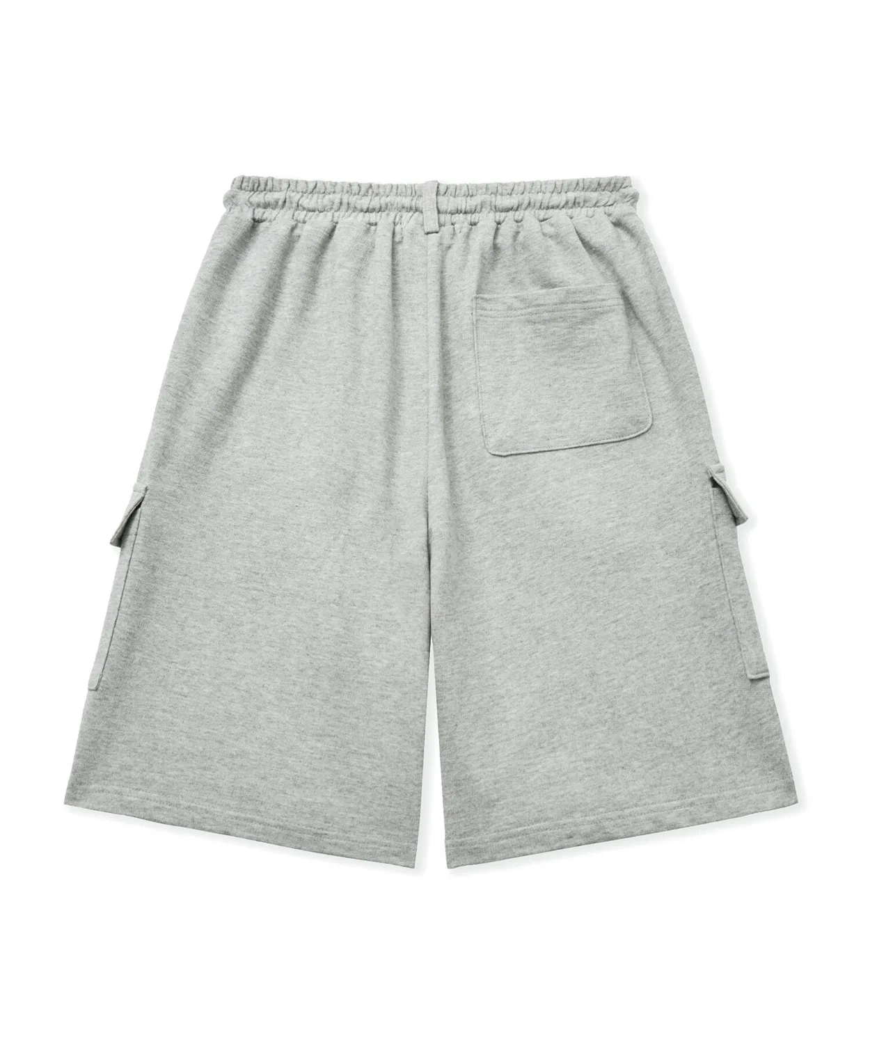 Детские серые бермуды-карго Kids Jersey Bermuda Cargo Pants от Brownbreath Kids — фото 3