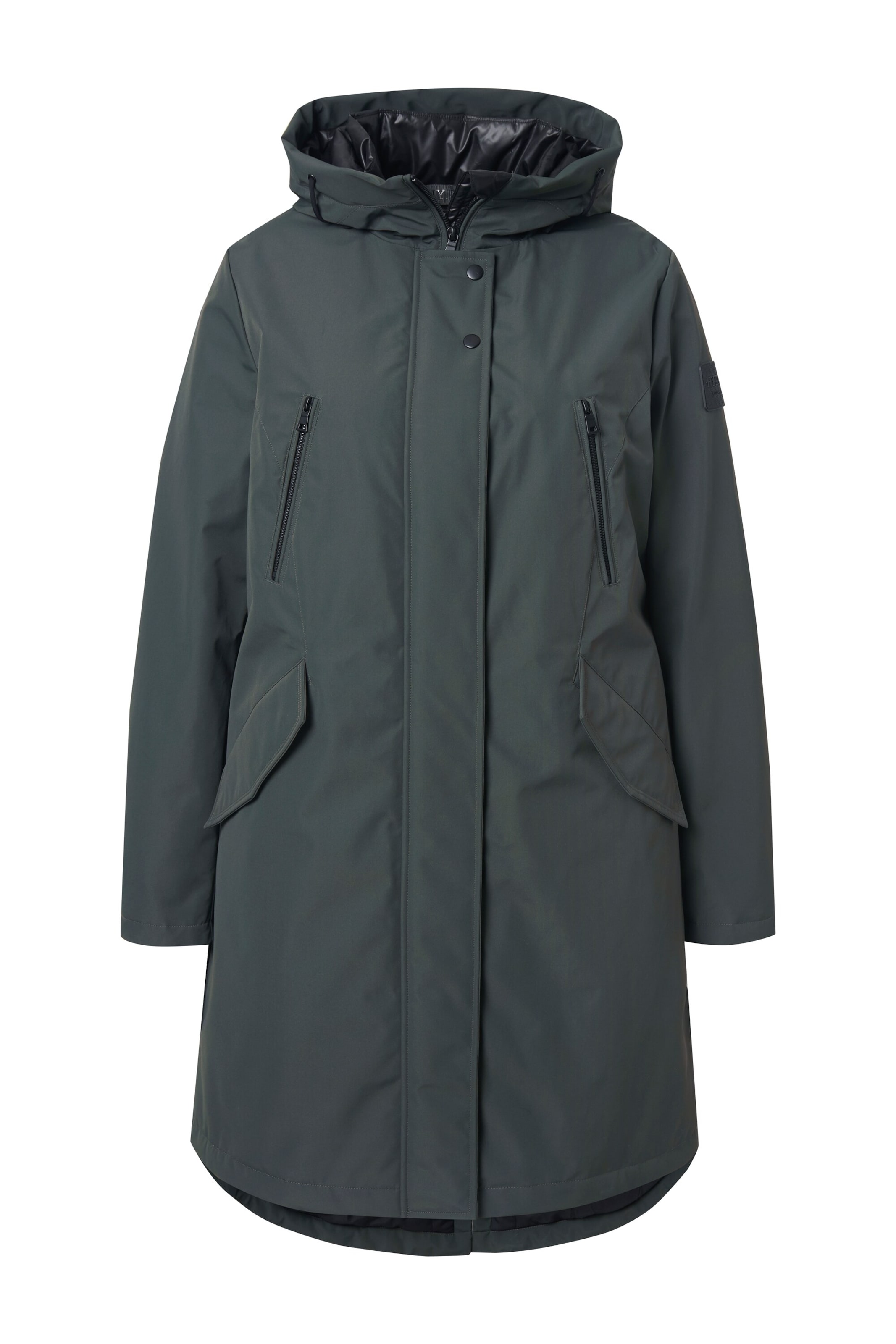 

Ulla Popken Межсезонное пальто цвета хаки