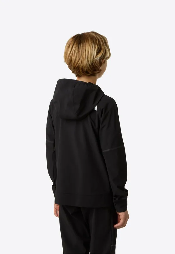 Куртка для горного спорта унисекс для подростков, ветровка The North Face, Black — фото 3