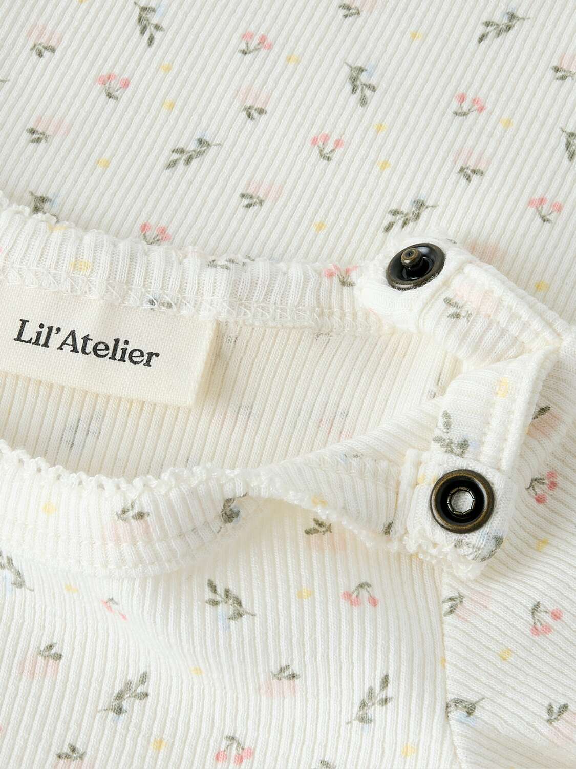 Lil'Atelier Комбинезон 'NBFGAGO' белого цвета — фото 3