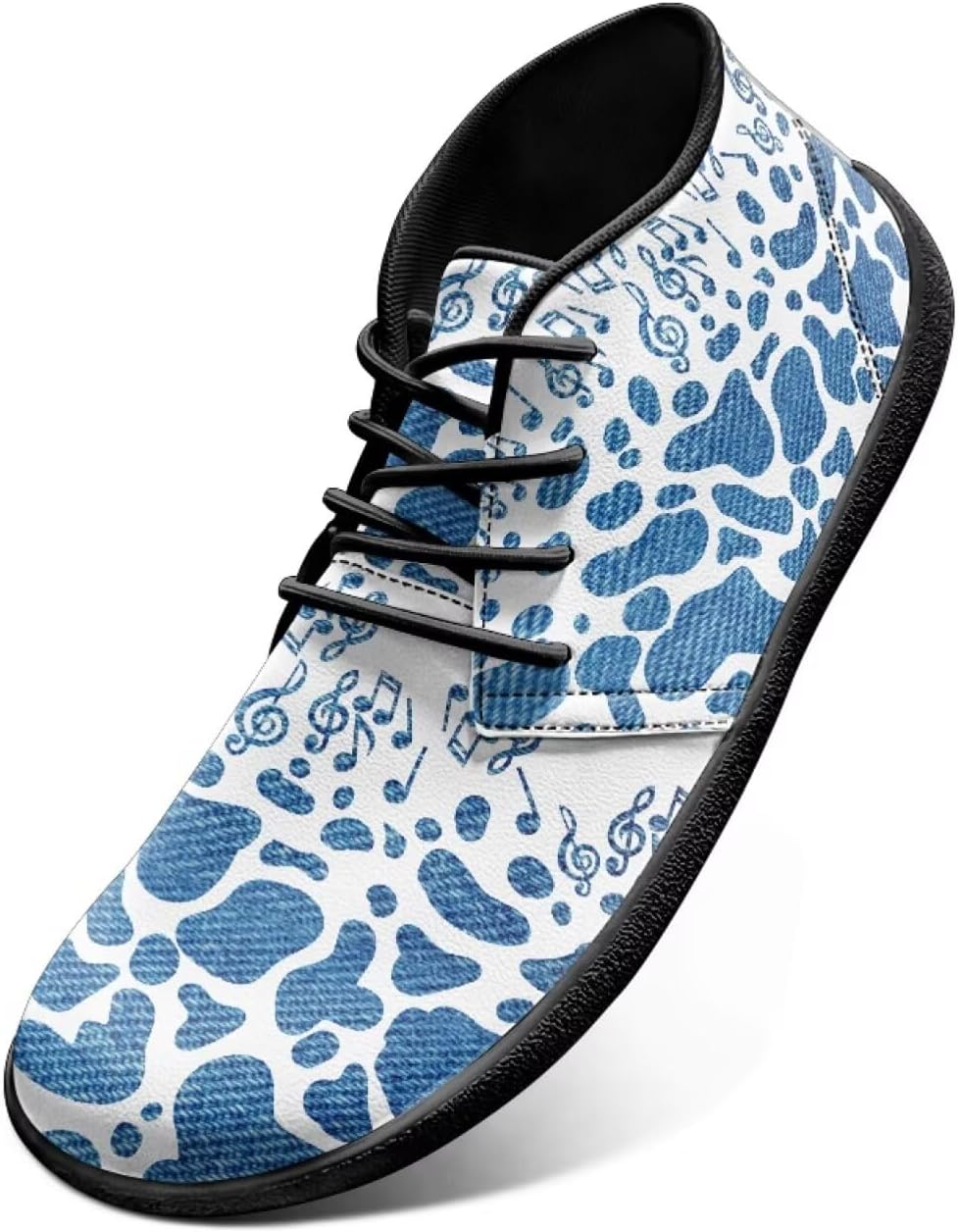 

Мужские дорожные кроссовки Anima Print с широкой носочной частью, классические низкие кеды с нулевым перепадом, легкие минималистичные кроссовки Chririnla, голубой