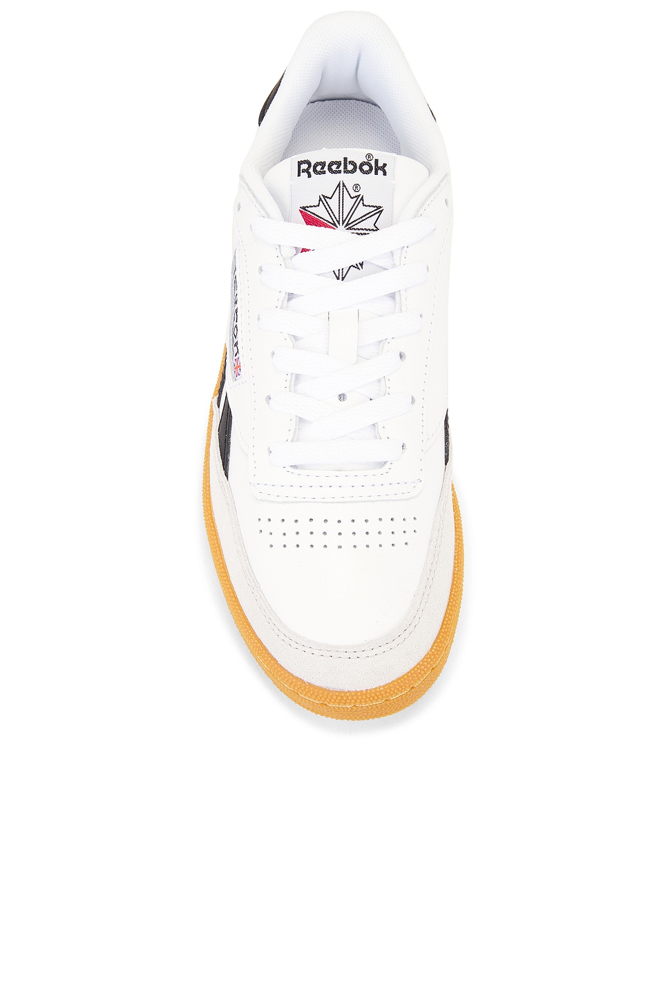Винтажные кроссовки Club C Revenge Reebok, белый/черный — фото 4