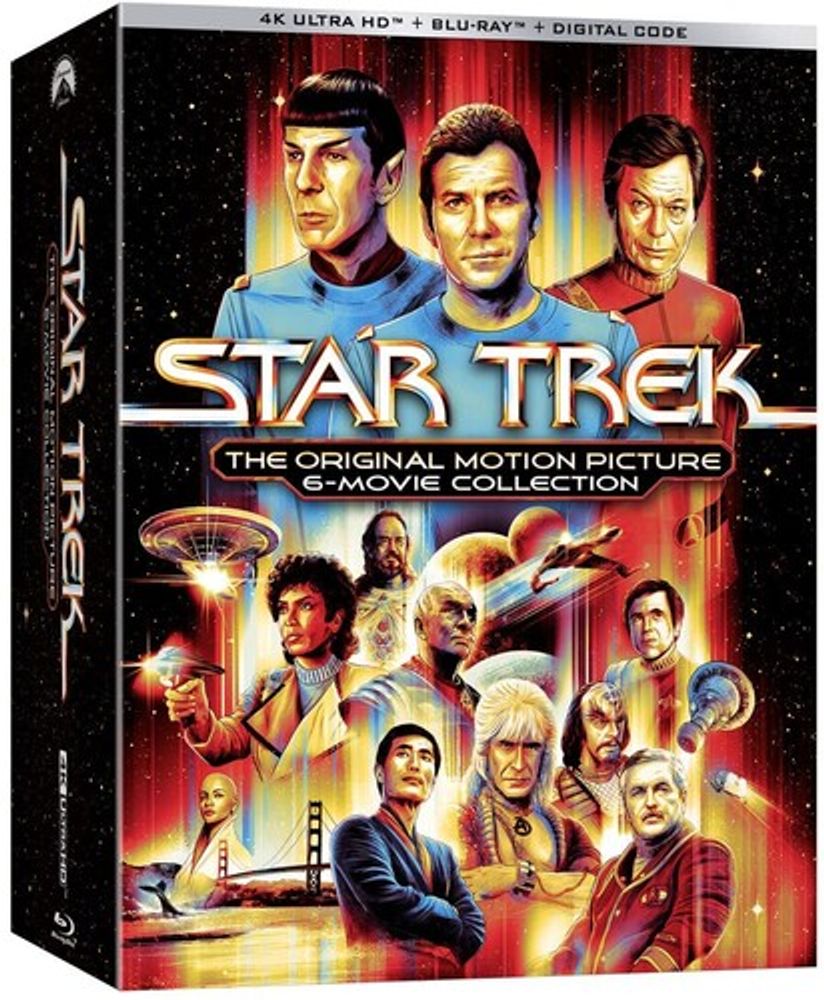 

Диск Blu-ray Star Trek: The Original Motion Picture 6-Movie Collection (4k UHD)