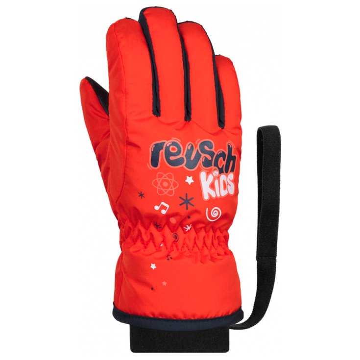 

Перчатки детские огненно-красные платье сине-белые - 1 Reusch