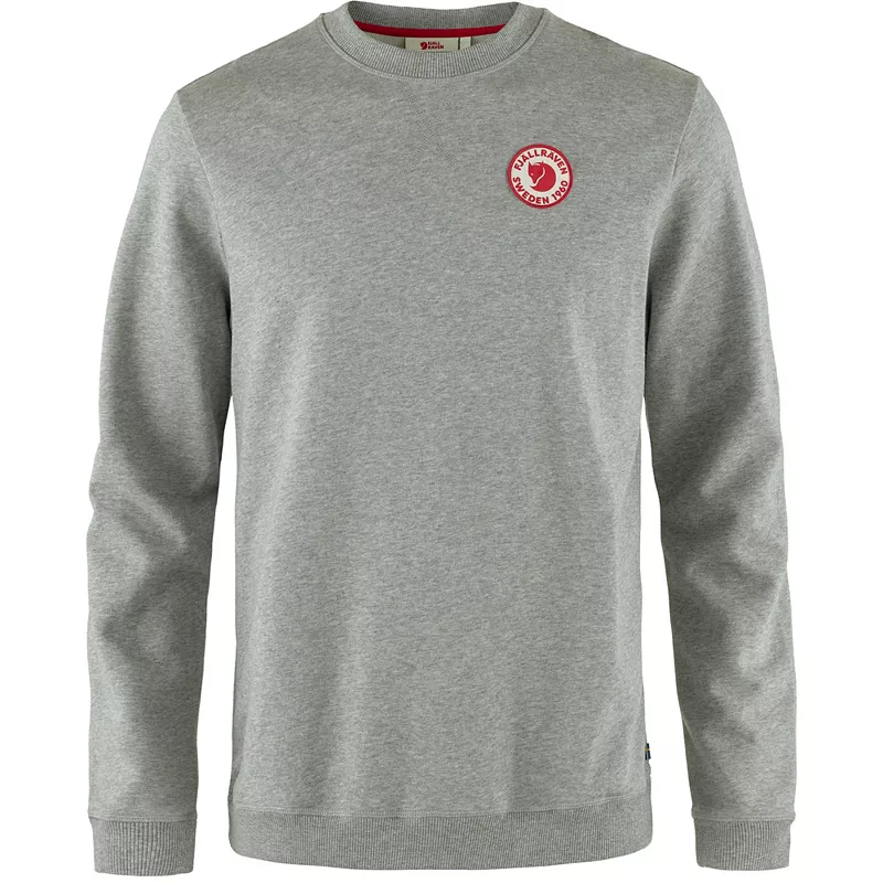

Мужской свитер с логотипом Fjallraven 1960 года, цвет Grey/Melange